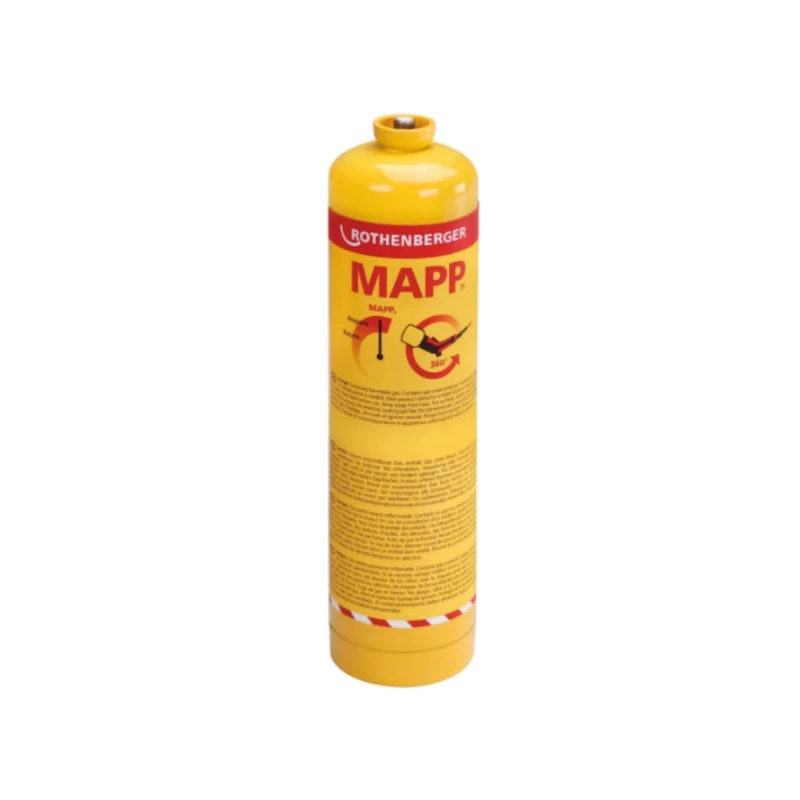 Forrasztó gáz MAPP EU kivitel 035521-C nagynyomású acélpalackban
