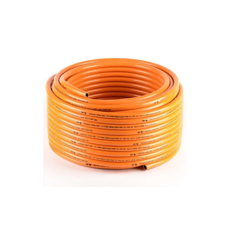 Tömlő propán-bután PB 6,3 x 3,5mm / sárga