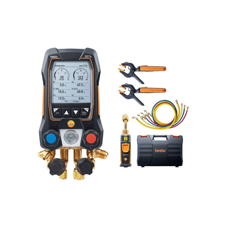 Testo 557s Okos vákuum szett tömlővel 0564 5572