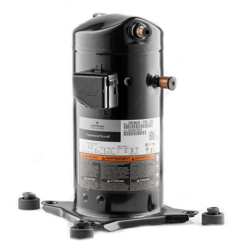 Kompresszor Copeland ZR48 K3E-TF5-522 forrasztós (200 V / 3~ / 50 Hz)