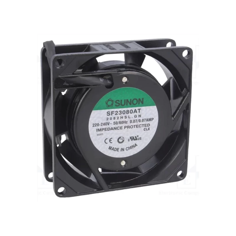 Ventilátor Sunon 80*80*25 230V siklócs. SF23080AT-2082HS