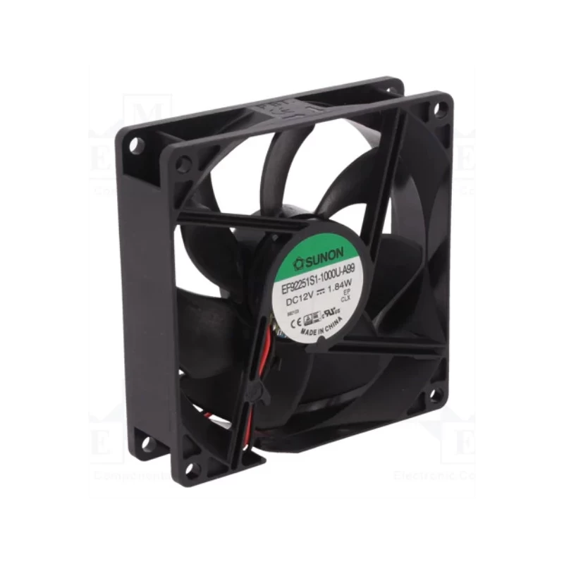 Ventilátor Sunon 92*92*25 12V DC EF92251S1-A99-A