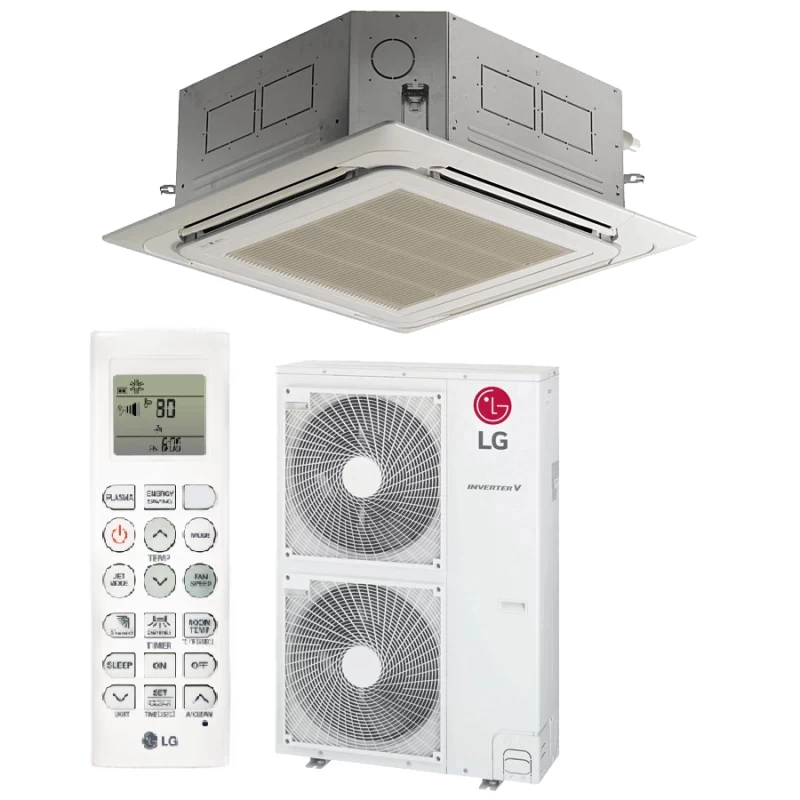 LG UT42FH/UUD3 High kazettás split infrás vezérlővel ( 12,5 KW, 3 fázisú)