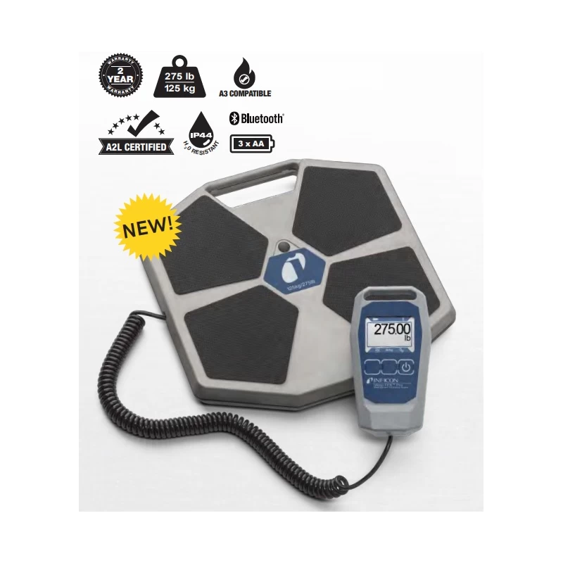 Digitális mérleg Inficon Wey-TEK Pro 125 kg-os 501-202-G1