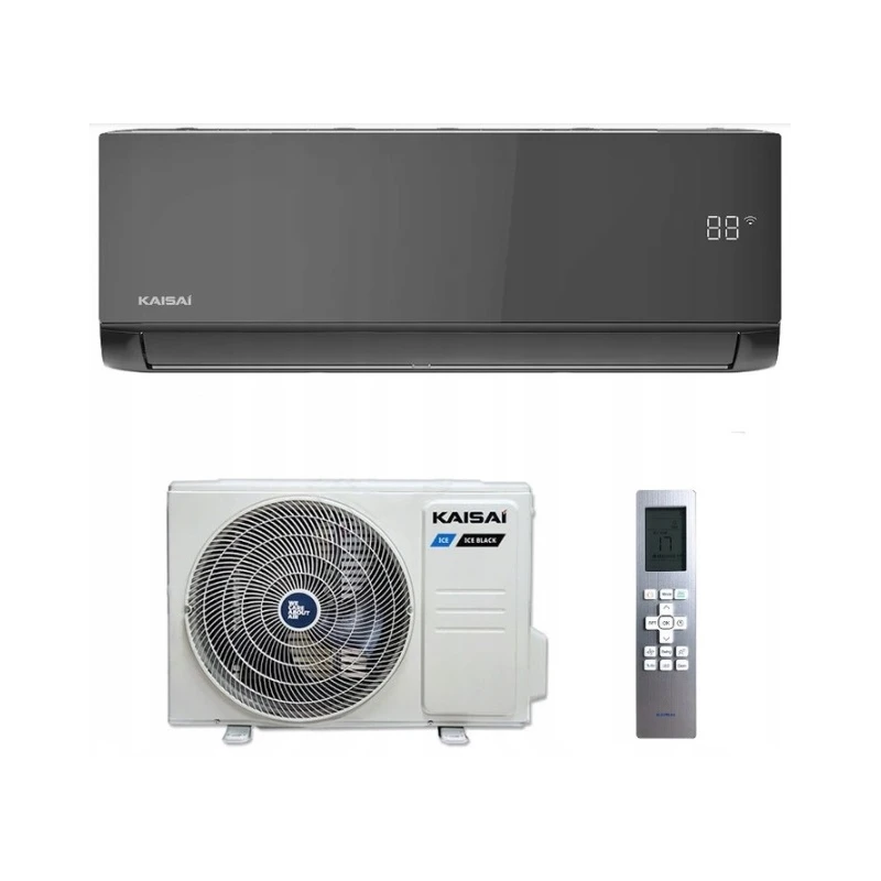 Kaisai Ice 5,3kW klima szett FEKETE R32