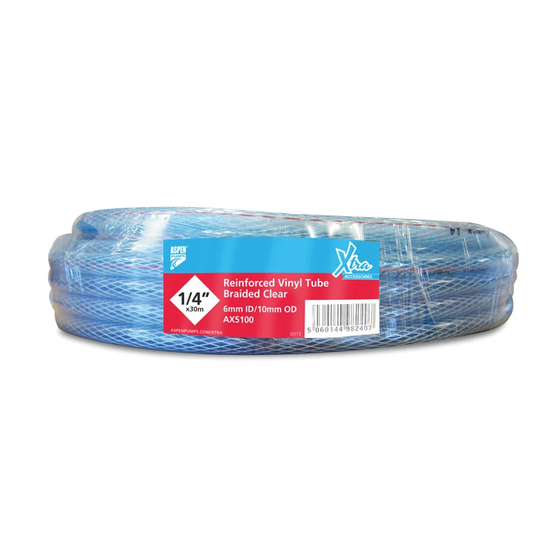 Cseppvízcső erősített PVC 6-10mm 30m/tek AX5100