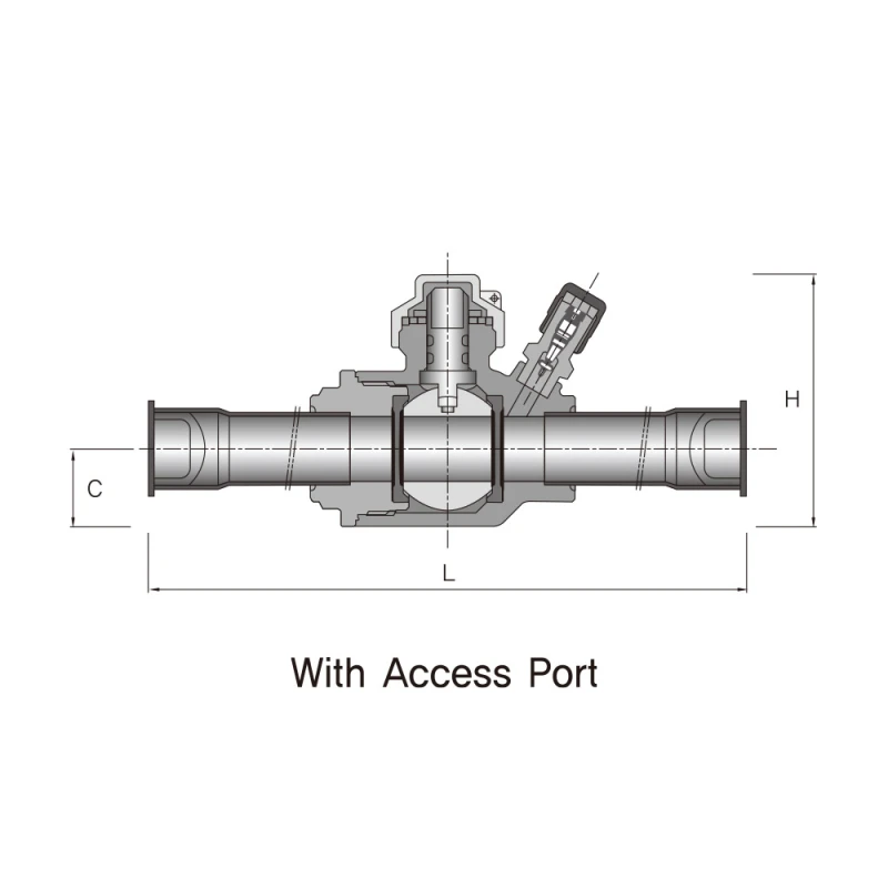 Golyósszelep 35 mm RBV35C Essen