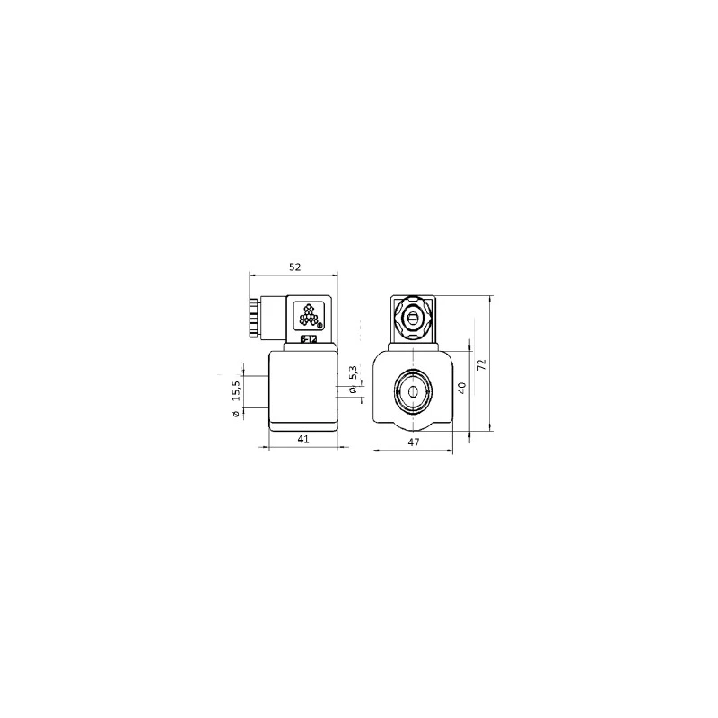 Tekercs Sanhua MQ-A0322G-000001 // MDF-60003