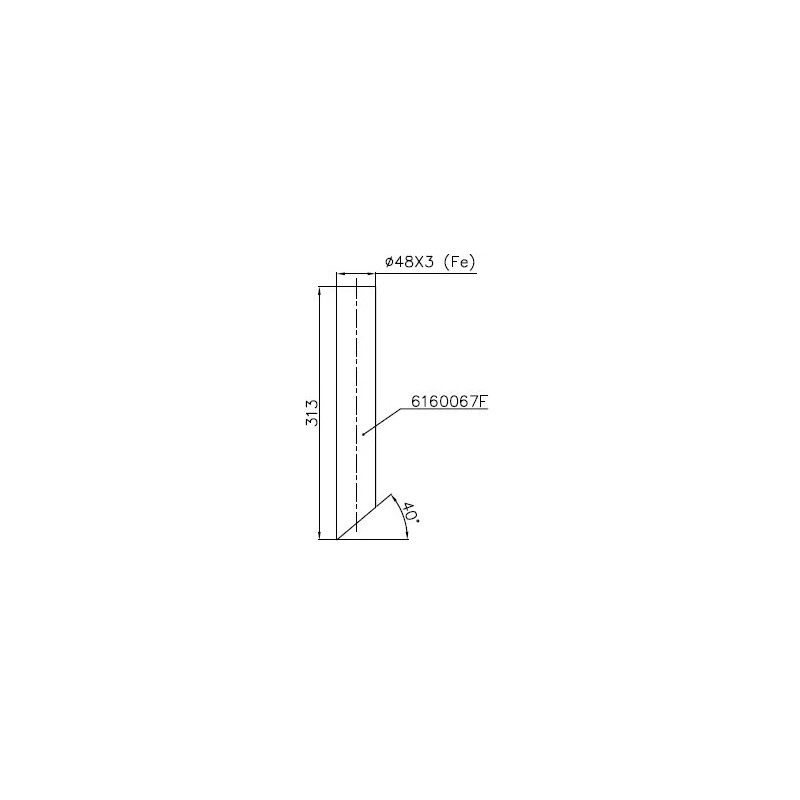 Folyadéktartály Frigomec FL-125L RHK-37/B fekvő 1330256B