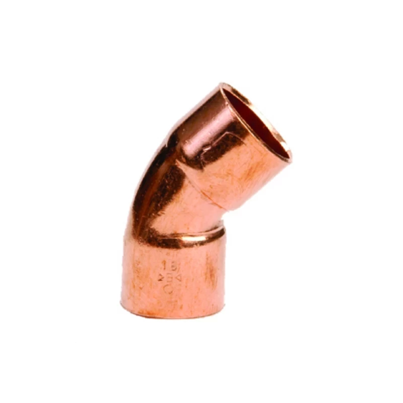 Réz ív 76mm 45° BB