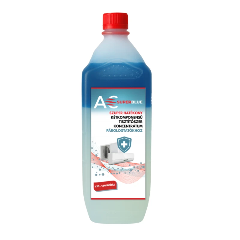 AC SuperBlue kétkomponensű tisztítószer koncentrátum 1L
