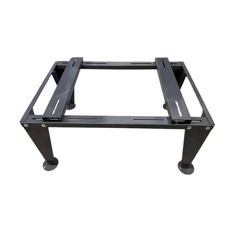 Klímatartó konzol talajra K&F festett 520mm (szürke)