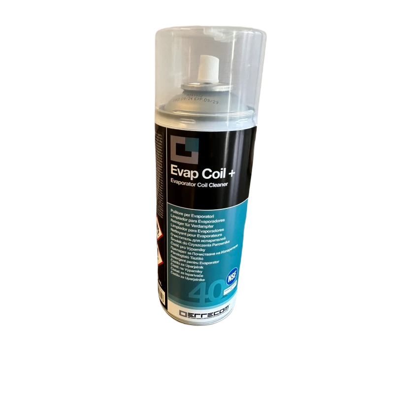Klímatisztító spray Errecom Evap Coil 400ml NSF által jóváhagyva