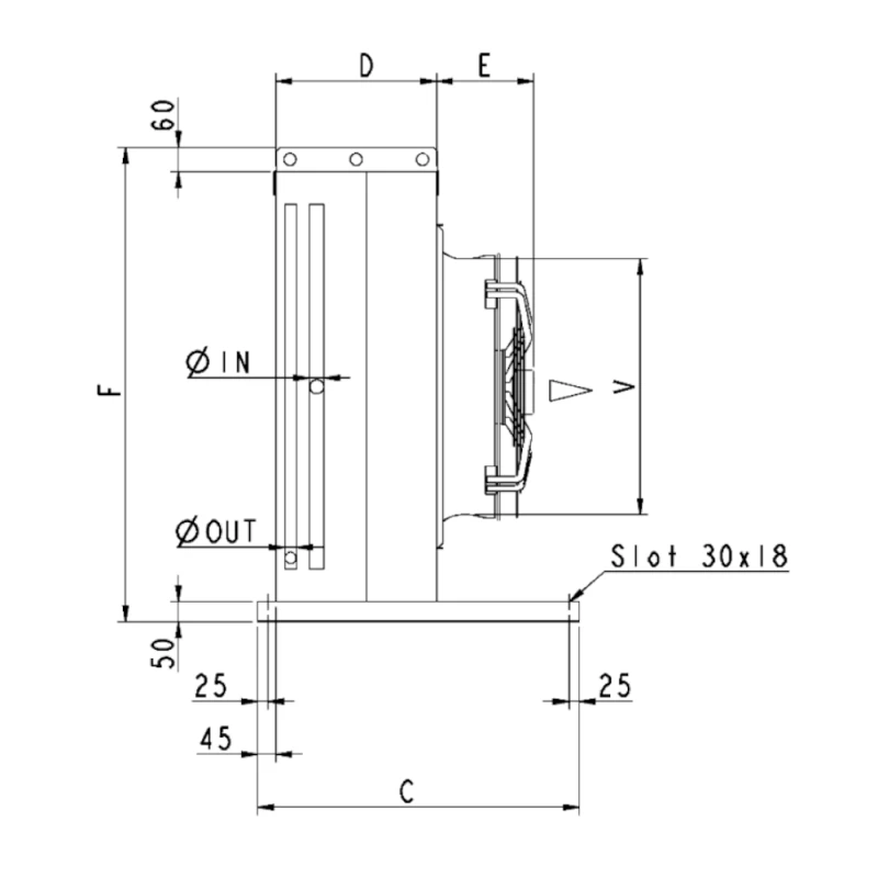 Kondenzátor ECO EGK 612DN4D04H