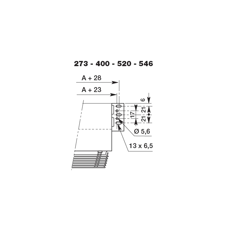 Kondenzátor STVF 273 LU-VE
