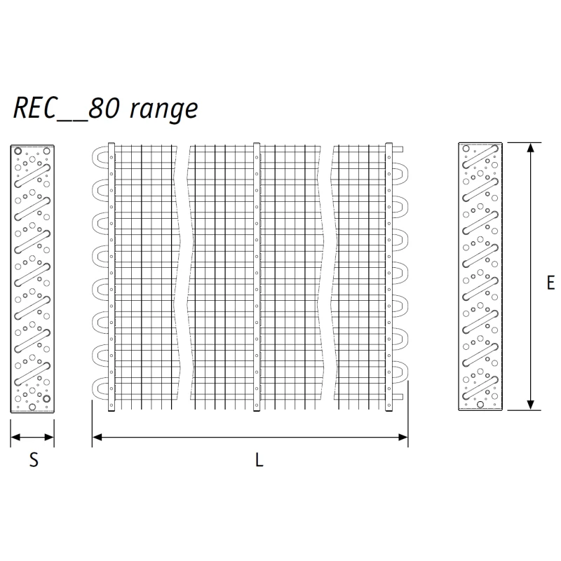 Statikus elpárologtató Rivacold REC 25080