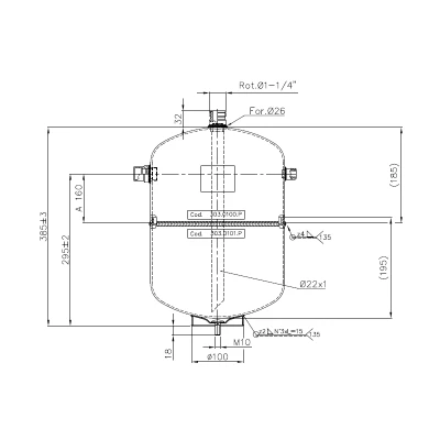 Folyadéktartály 16L RV-260x385