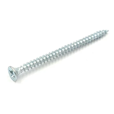 Forgácslapcsavar UC-5060 fehér horganyzott 5,0x60mm (200db/csomag)