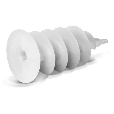 Polisztirol dűbel csavarmenetes 28x55mm Torx-40 / 50 db/csomag