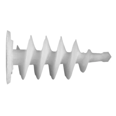 Polisztirol dűbel csavarmenetes 28x55mm Torx-40 / 50 db/csomag