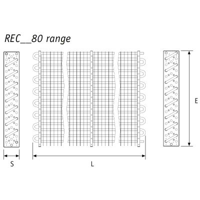 Statikus elpárologtató Rivacold REC 25080