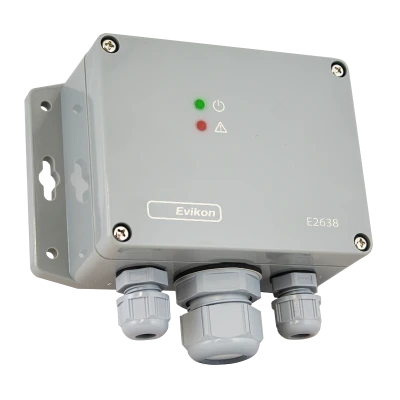 Szivárgásjelző EVIKON E2638-CO2-10K-R-LED-B-W-24VDC CO2, RS485 Modbus RTU
