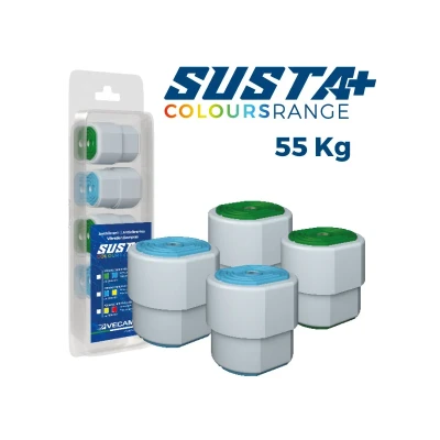 Vecamco SUSTA zöld/kék rezgéscsillapító – 55 kg-ig (4db/cs)